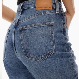 Aritzia Denim Forum The Joni High Rise Loose 29L in Blue